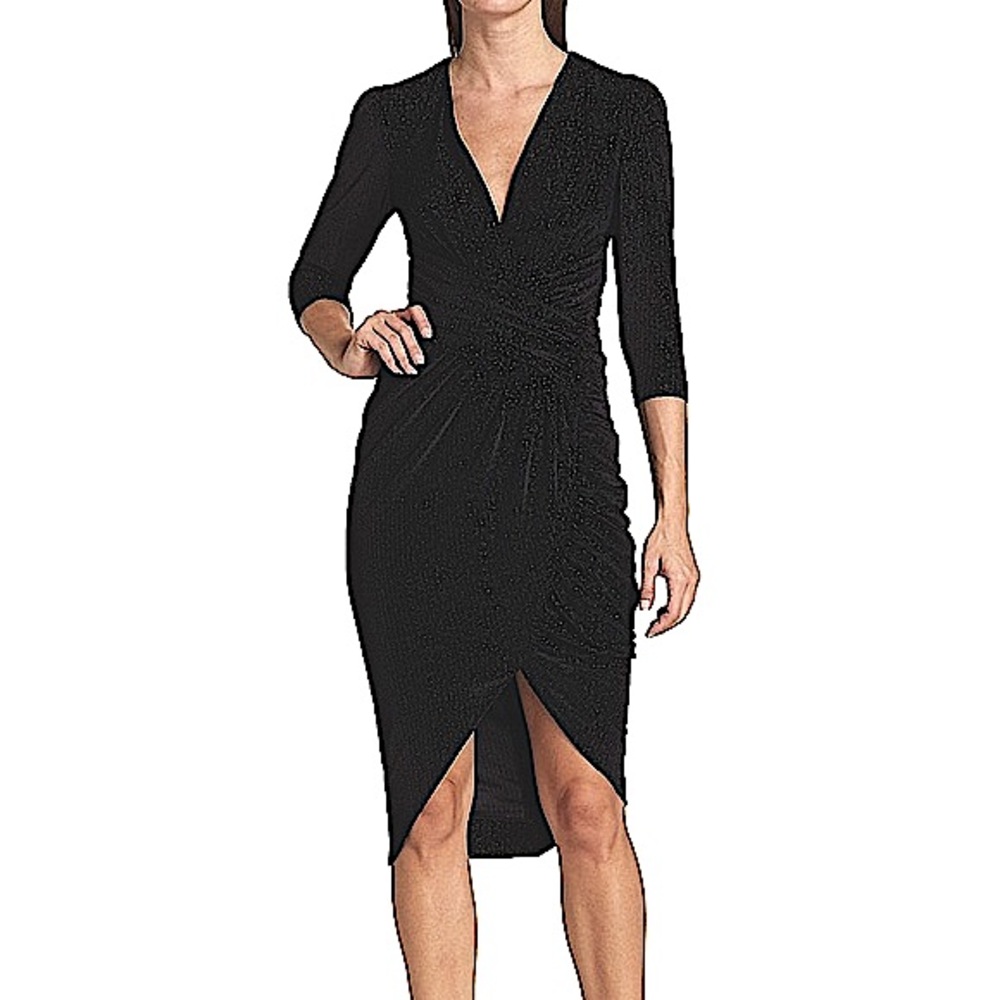 PatBO Velvet Shimmer Cocktail Dress Size 2 NWOT